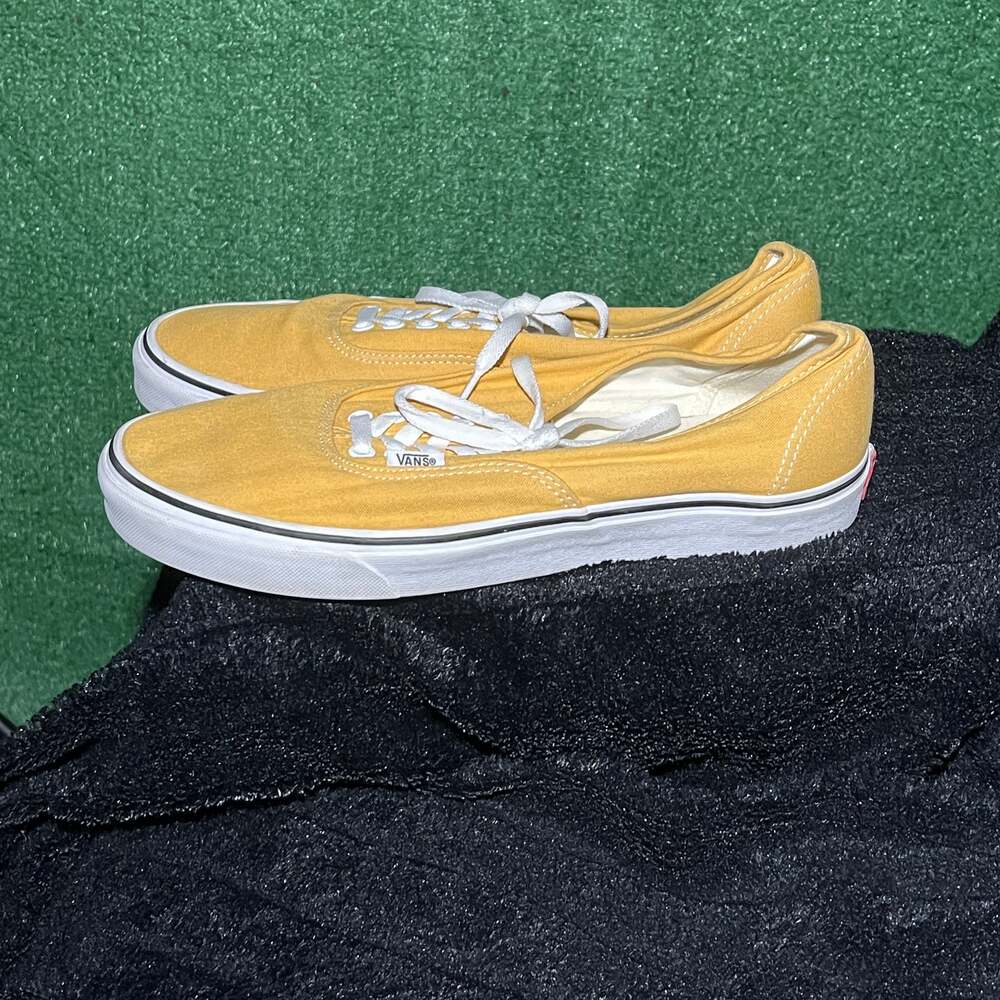 Vans Authentic Yellow Canvas Sneakers